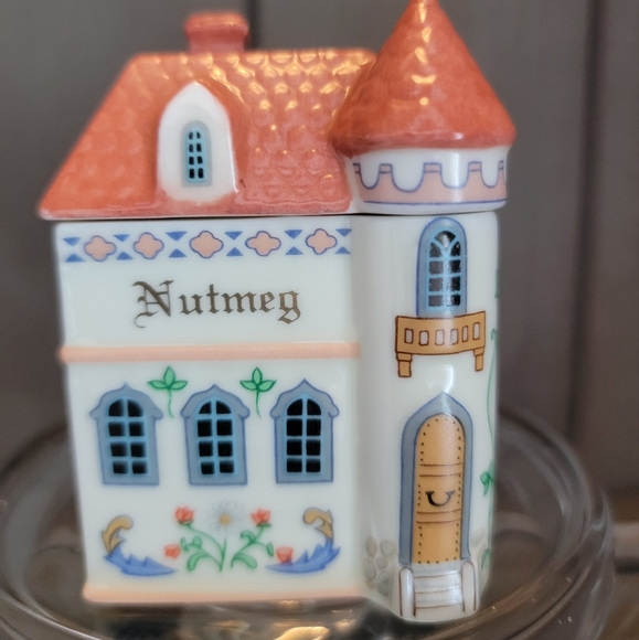 Lenox Vintage 1994 Canterbury Crossing Nutmeg Spice Jar - Picture 1 of 6